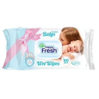 Happy Fresh Wet Wipes Sensitive Babys