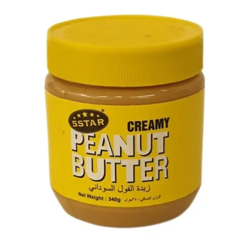 5 Star Creamy Peanut Butter Spread, 340G