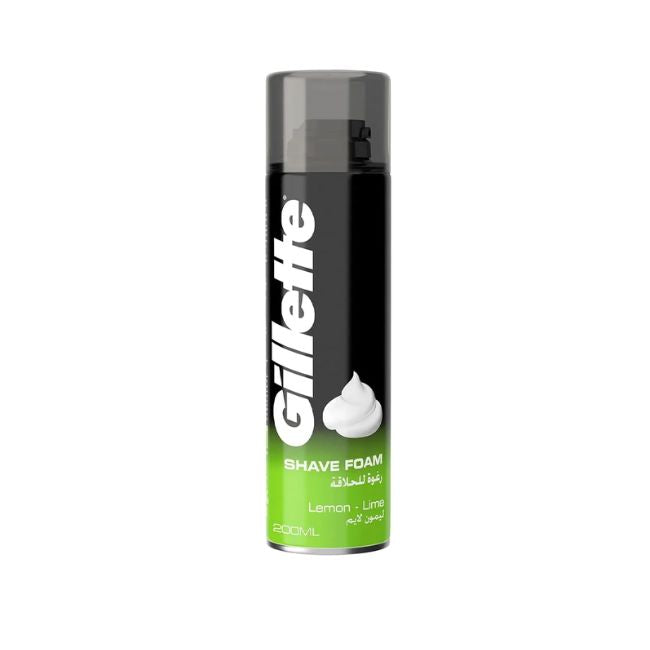 Gillette Shave Foam Lemon Lime 200 ml Shaving & Hair Removal Pinoygrocers 