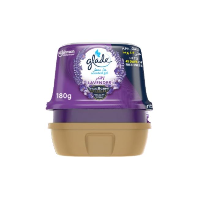 Glade Lavender Scented Gel, 180g Air Fresheners Pinoygrocers 