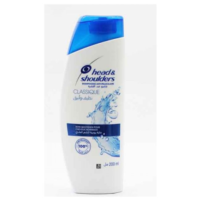 Head & Shoulders Shampoo Anti Pelliculaire Classic 200ML Hair Care Pinoygrocers 