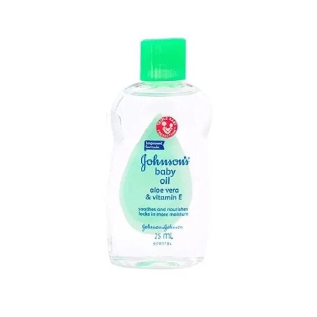 Johnson's Baby Oil with Aloe Vera & Vitamin E, 25ml Baby Bath & Body Care Pinoygrocers 