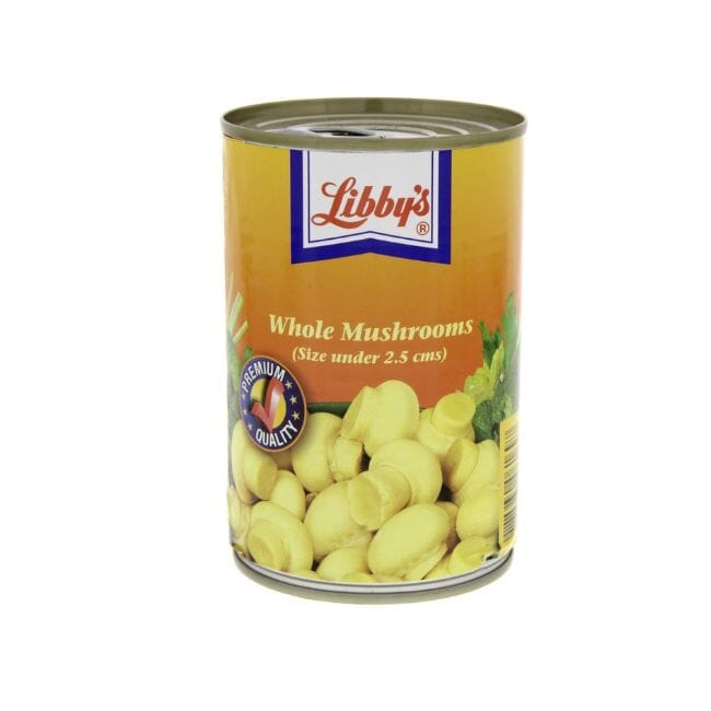 Libby's Whole Mushroom, 400g Canned Fruits & Vegetables Pinoygrocers 