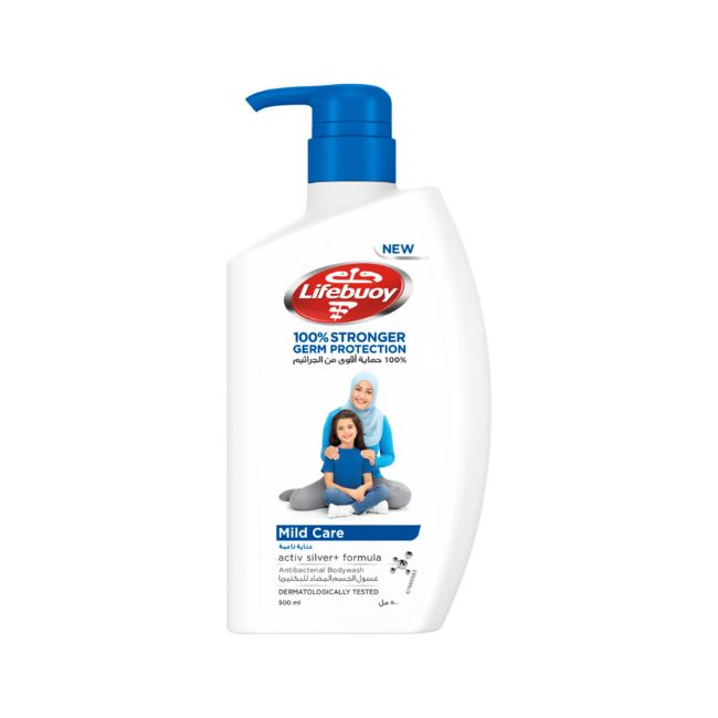 Lifebuoy Antibacterial Body Wash Mild Care, 500ml Bath & Body Shop Pinoygrocers 