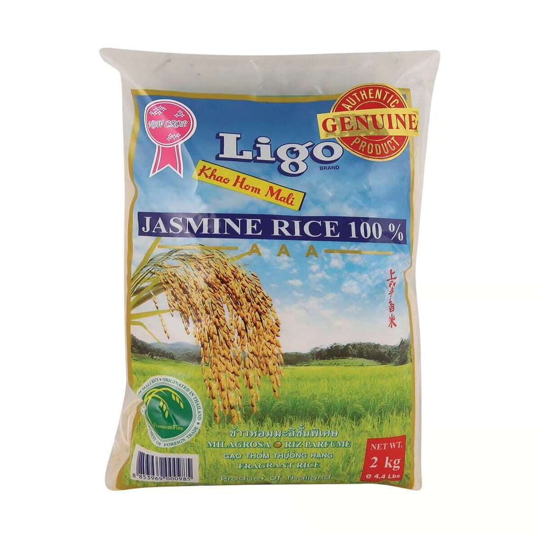 Ligo Thai Jasmine Rice 2Kg Rice Pinoygrocers 