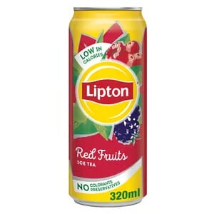 Lipton Red Fruits Iced Tea Drink, 320ml Juices Pinoygrocers 