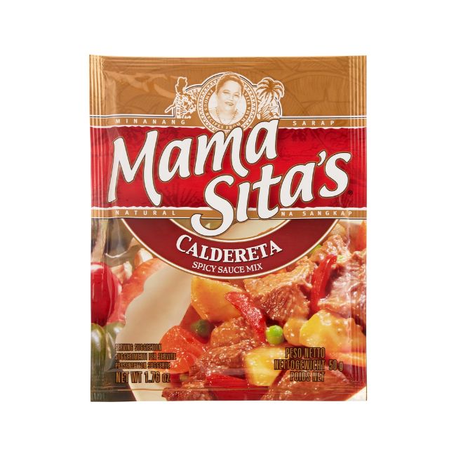 Mama Sita's Spicy Sauce Mix Caldereta 50 g Salt & Spices Pinoygrocers 