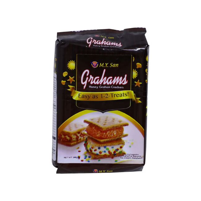 M.Y. San Honey Graham Biscuits 200 g Crackers Pinoygrocers 