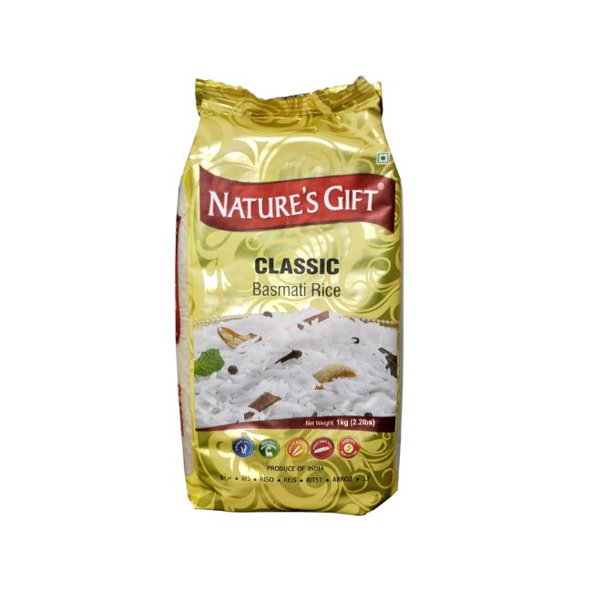 Nature's Gift Classic Bastmati, 1kg Rice Pinoygrocers 