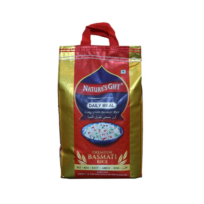 Nature's Gift Daily Meal Basmati Rice 5 kg Rice Pinoygrocers 