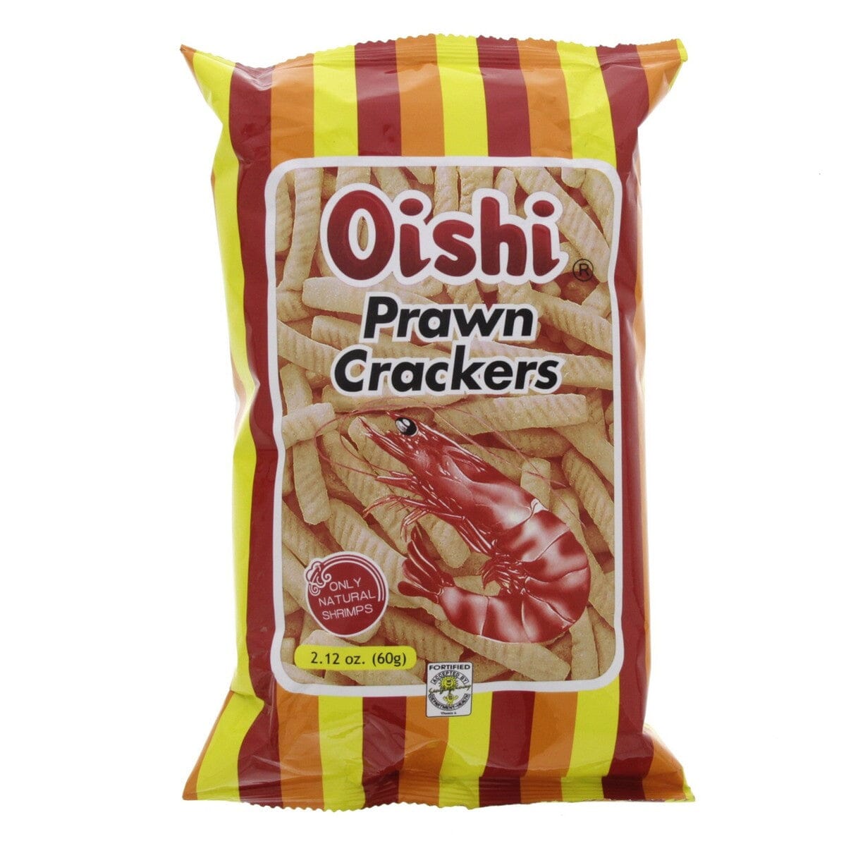 Oishi Prawn Cracker, 60g Chips & Dips Pinoygrocers 