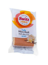 Switz Mini Vanilla Roll, 69G