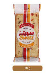Switz Fruit Slice Cake, 70G