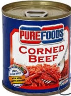 Pure foods caned beef 210 g