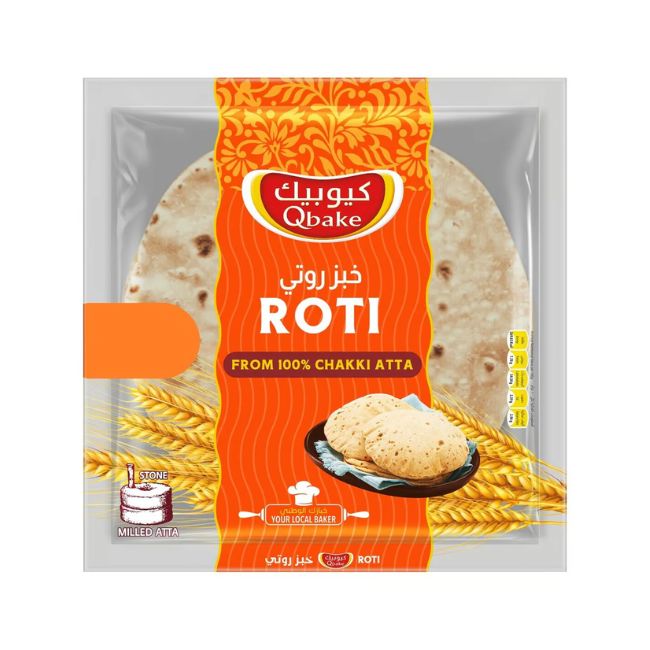 Qbake Chapati Roti 4S 140g Local Buns & Rolls Pinoygrocers 