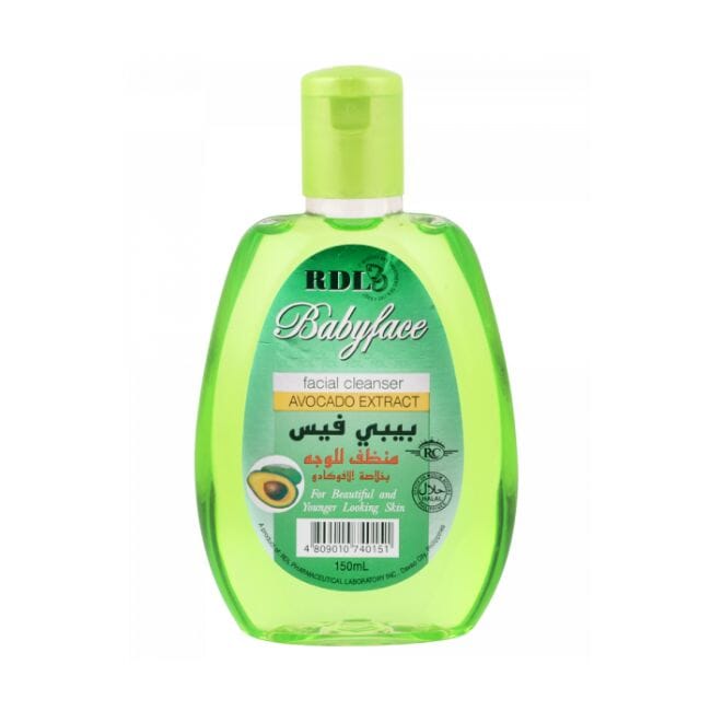 Rdl Babyface Facial Cleanser with Avocado Extract 150 ml Baby Bath & Body Care Pinoygrocers 