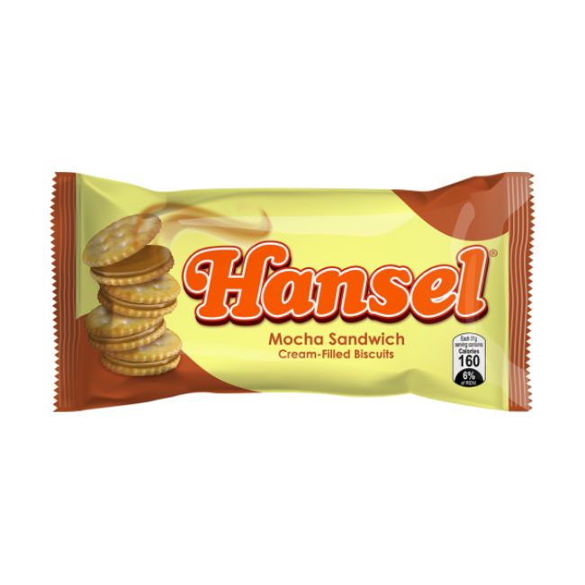 Rebisco Hansel Mocha Sandwich Biscuit Biscuits & Cookies Pinoygrocers 