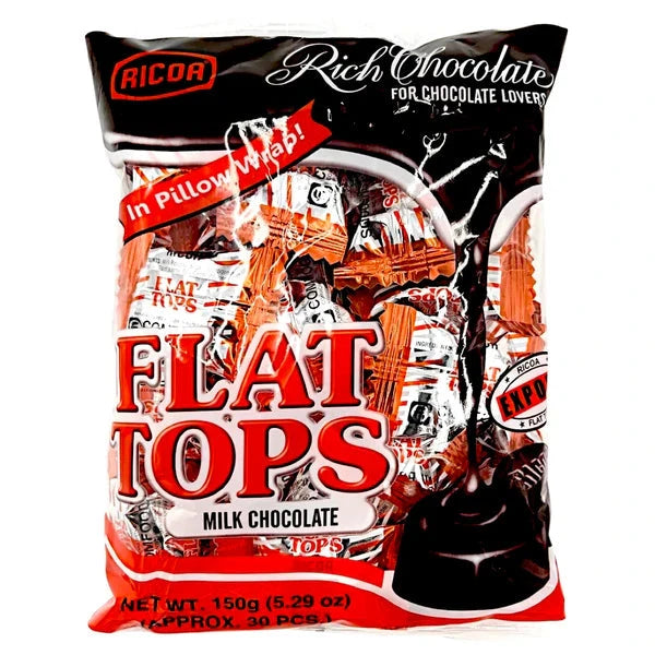 Ricoa Flat Tops 150 gm New Candy & Gum Pinoygrocers 