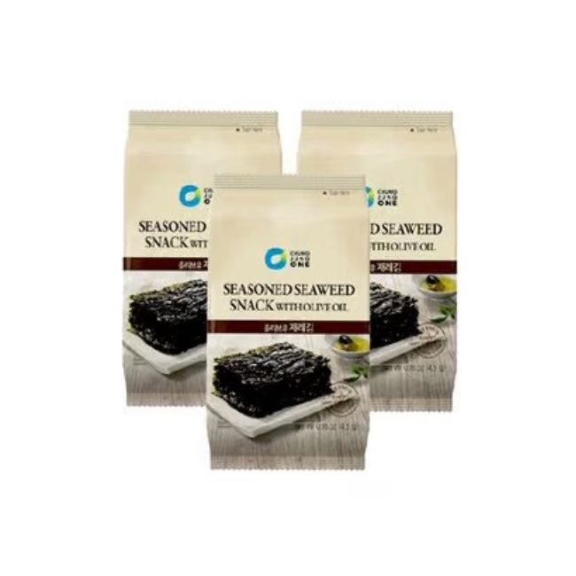 Seasoned Seaweed Sanck With Olive Oil 40.5 gm 6+3 Japanese & Korean Pinoygrocers 