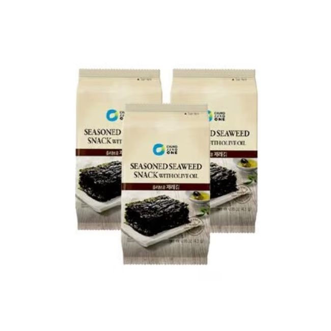 Seasoned Seaweed Snack 3 packs snack food Pinoygrocers 