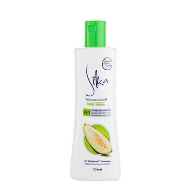 SILKA SKIN GREEN PAPAYA LOTION 200ML Other Personal Care Pinoygrocers 