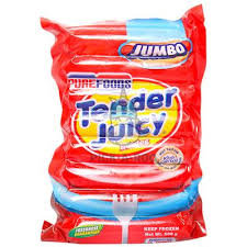 Pure foods tender juicy jumbo 500 g