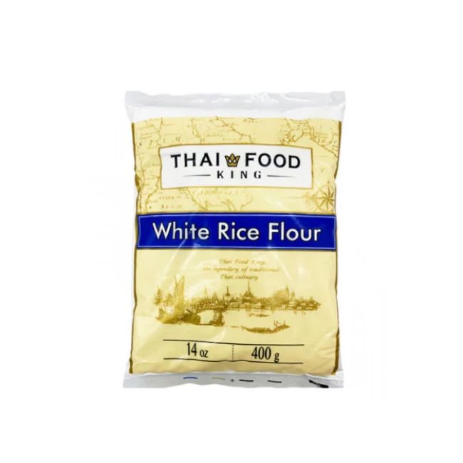 Thai Food King Thai White Rice Flour 400 gm Cooking Supplies Pinoygrocers 