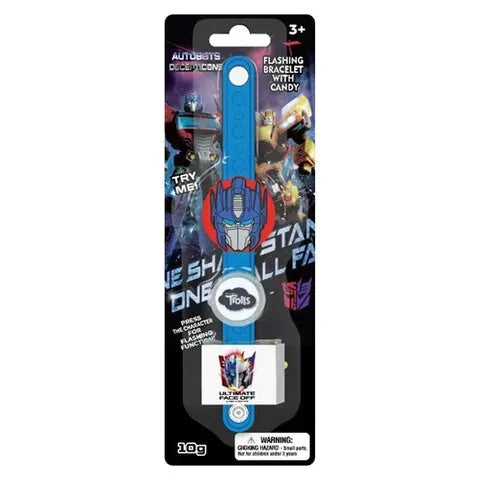 Transformers Flashing Bracelet Candy, 10g Candy & Gum Pinoygrocers 