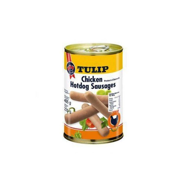 Tulip Chicken Hotdog Sausages, 405g Meat & Seafood Pinoygrocers 