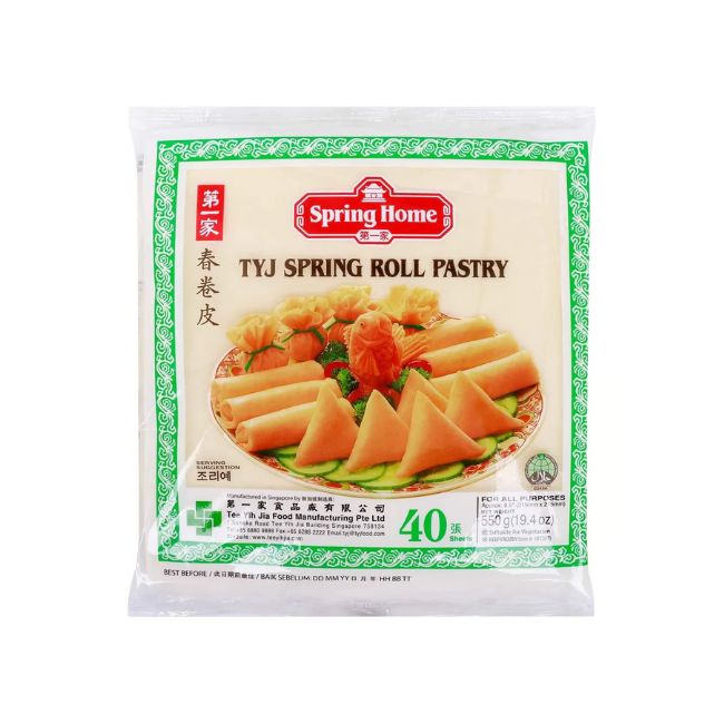 Tyj Spring Roll Pastry 550G Frozen Ready Meals Pinoygrocers 