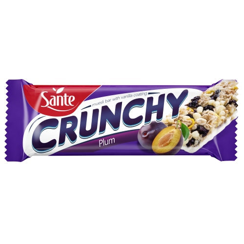 Sante Plums and Yogurt Coating Crunchy Bar 40g