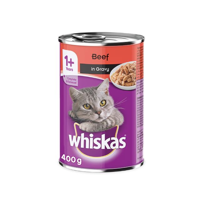 Whiskas Cat Food Beef 400GM Pet Food Pinoygrocers 