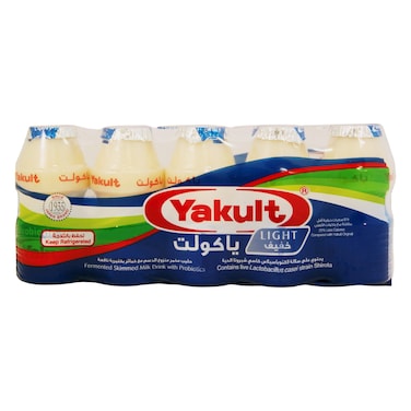 Yakult Light Drinks, 80ml Pack of 5