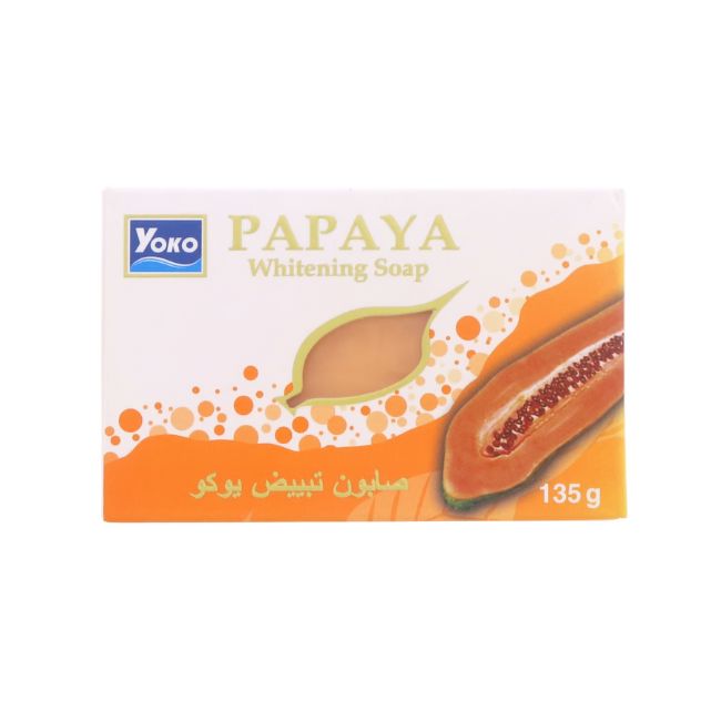 Yoko Papya Whiteniing Soap Bath & Body Shop Pinoygrocers 